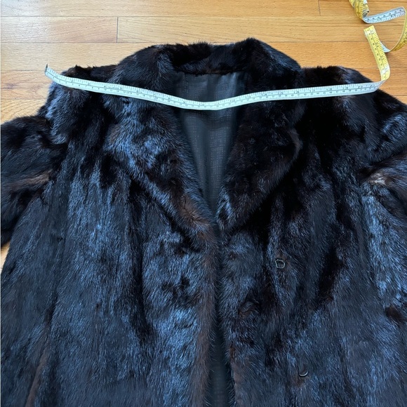 🖤 100% Real Mink Fur Coat Luxury Vintage 🖤 - Picture 14 of 16